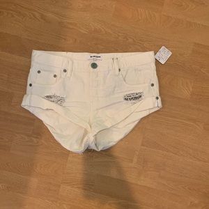 White shorts from Free People! New, still has tag!